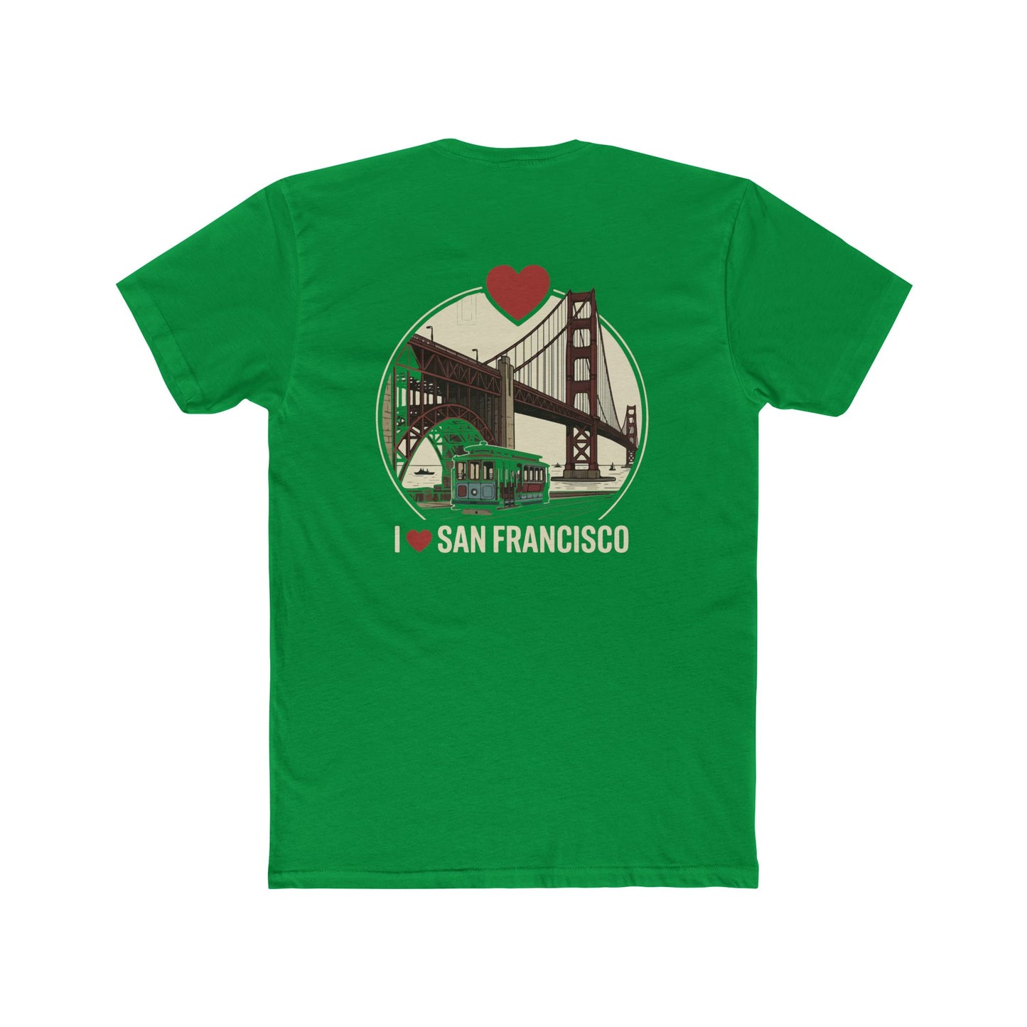 San Francisco Tee — I  San Francisco Golden Gate Bridge T‑Shirt