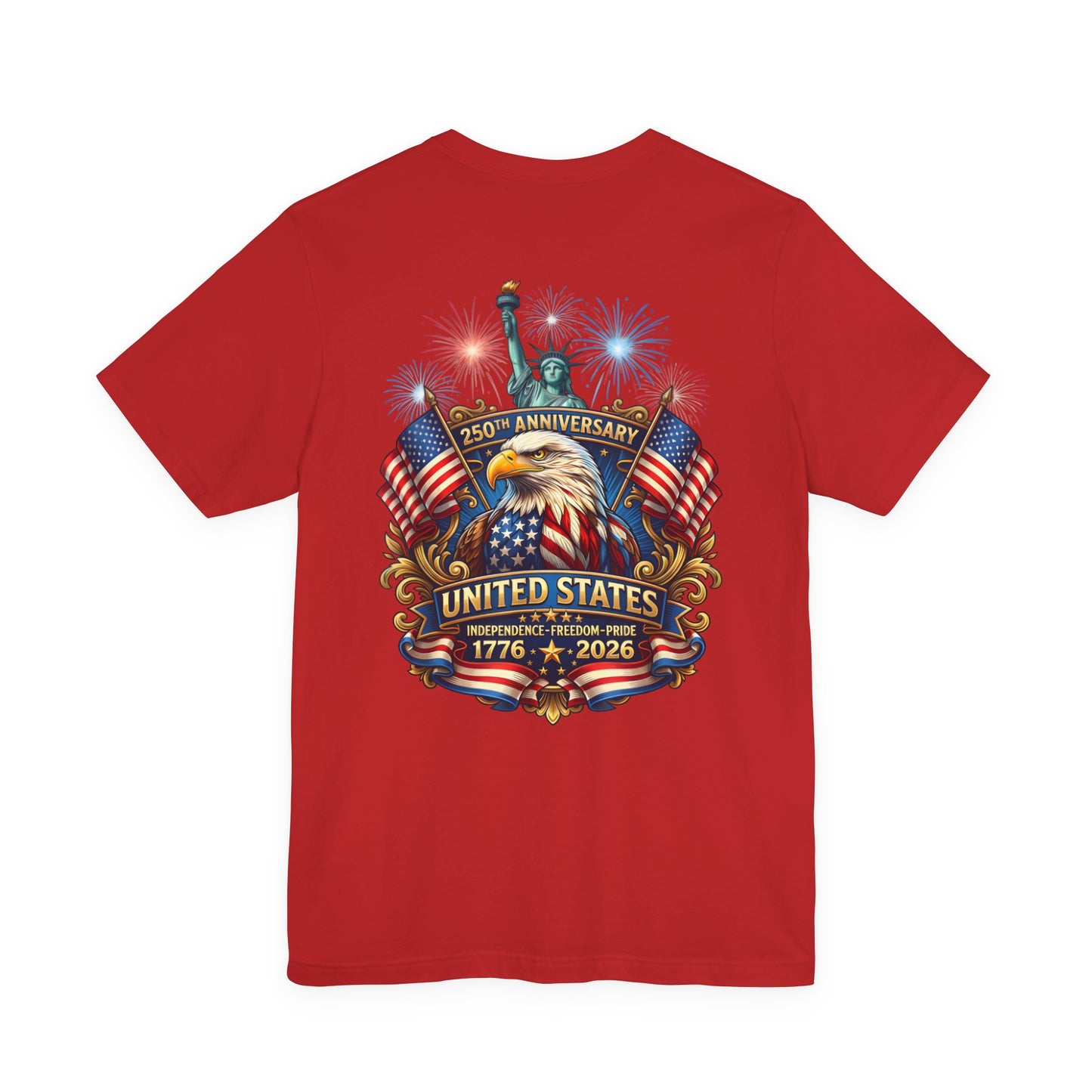 250th Anniversary United States Eagle T-Shirt – 1776–2026 Patriotic Tee
