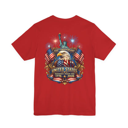 250th Anniversary United States Eagle T-Shirt – 1776–2026 Patriotic Tee