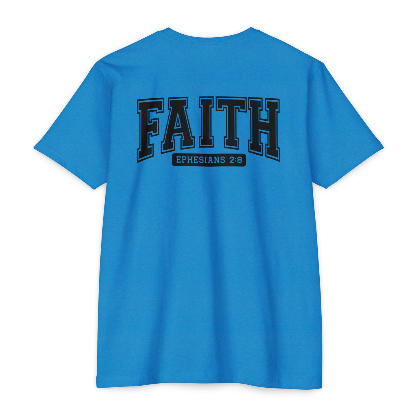 Faith Ephesians 2:8 Tee — Inspirational Christian T-Shirt