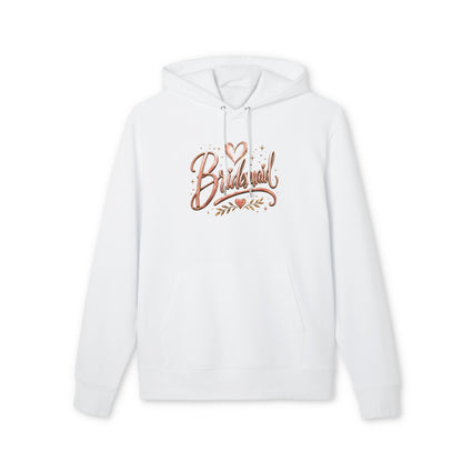 Bridesmaid Hoodie - Rose Gold Script Bridal Party Pullover