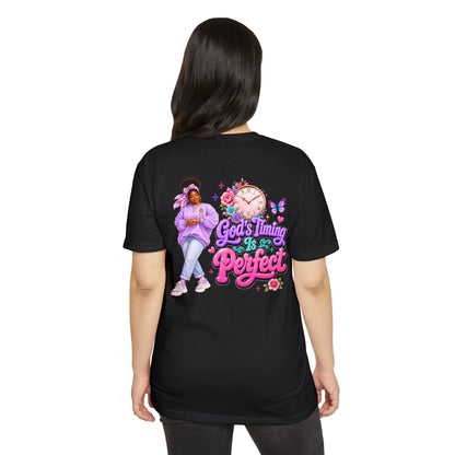 God's Timing Is Perfect T-Shirt — Faith-Inspired Inspirational Tee