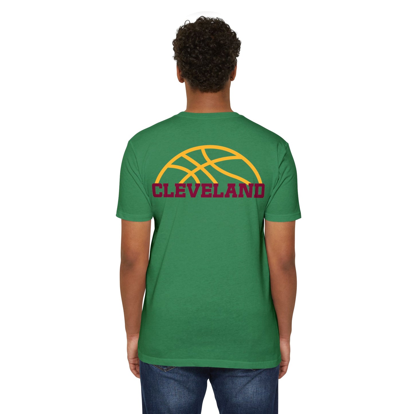 Cleveland  T-Shirt — Retro Hoop Team Tee