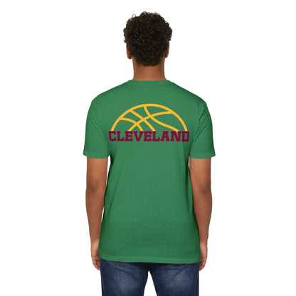 Cleveland  T-Shirt — Retro Hoop Team Tee