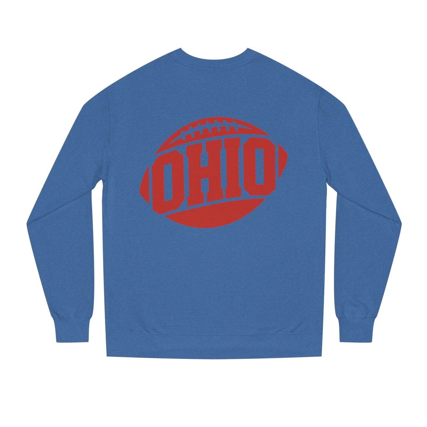 Ohio Football Crewneck Sweatshirt — Vintage Collegiate Game Day Pullover