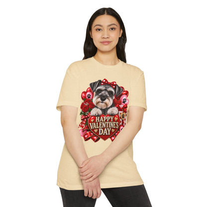 Valentine's Day Schnauzer T-Shirt