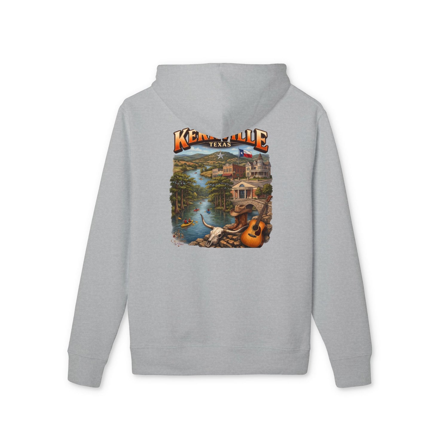 Cruiser Hoodie — Kemah, Texas Scenic Vacation Graphic