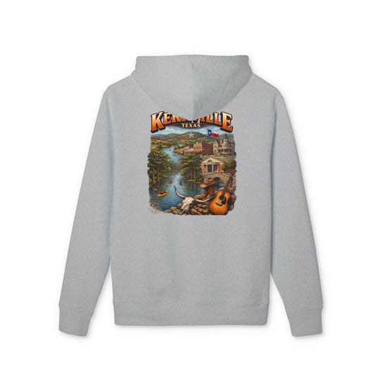 Cruiser Hoodie — Kemah, Texas Scenic Vacation Graphic