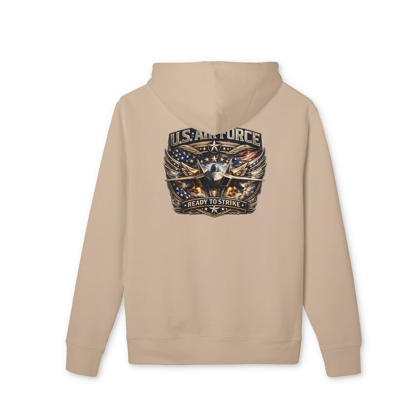 U.S. Air Force Eagle Shield Hoodie — Veterans & Military Support Pullover
