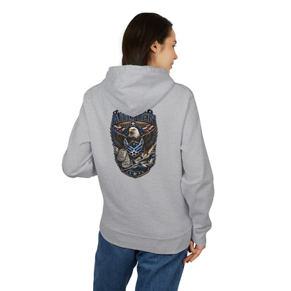 Airmen Eagle Emblem Hoodie – Military Pilot Aviation Graphic Sweatshirt