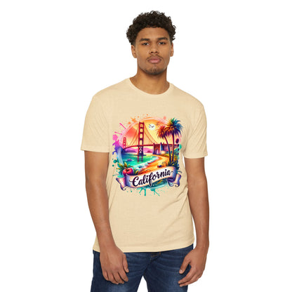 California Sunset T-Shirt — Golden Gate Palm Beach Graphic Tee