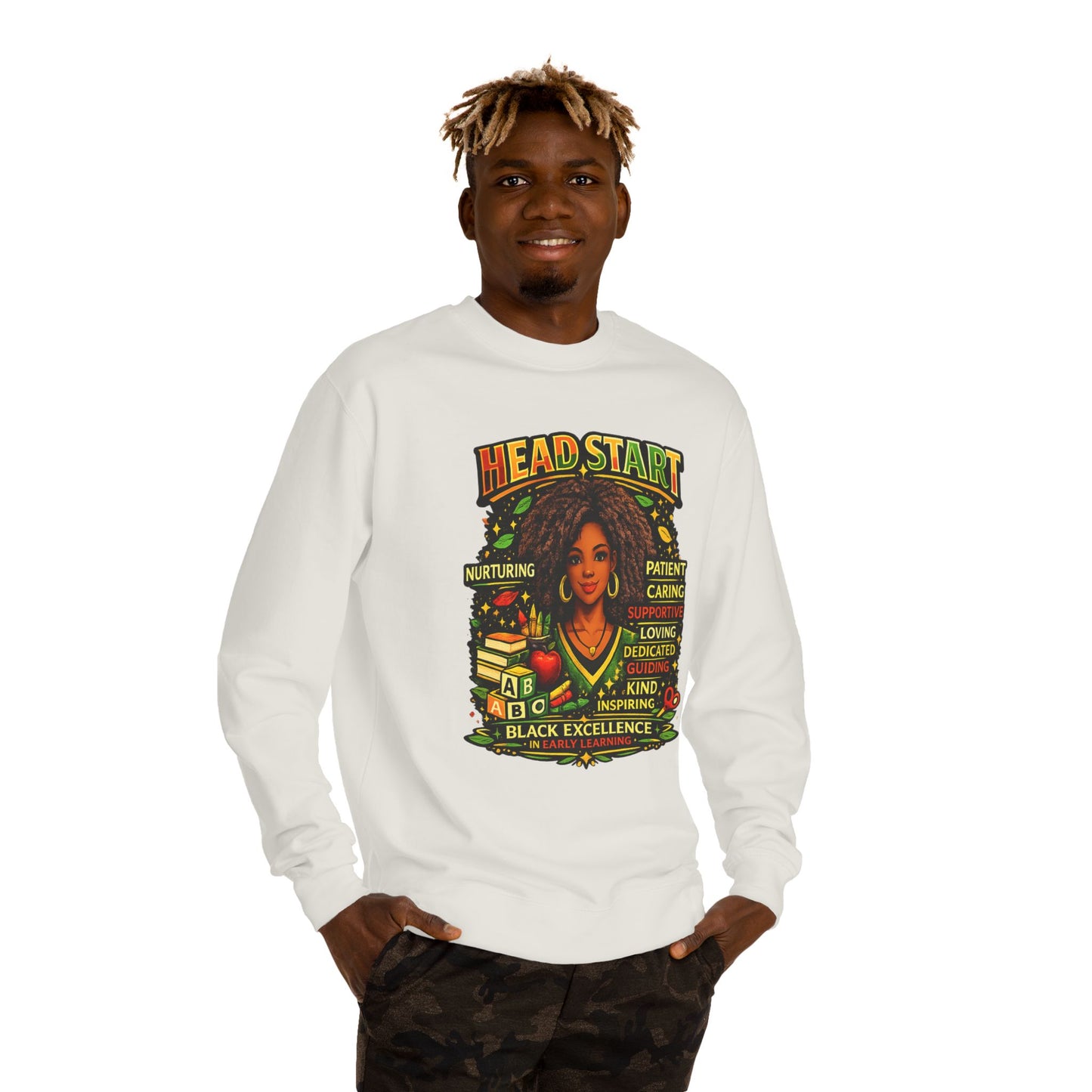 Headstart Black Excellence Sweatshirt — Inspirational Teacher / Early Education Crewneck