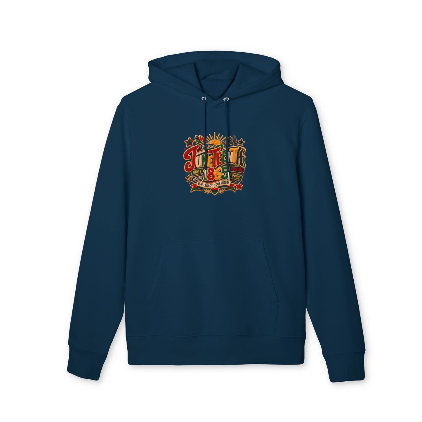 Juneteenth 1865 Hoodie – Celebration Graphic Pullover