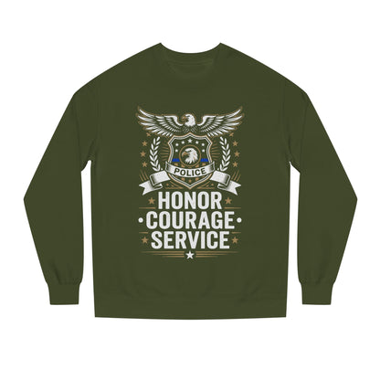 Police Honor Courage Service Sweatshirt