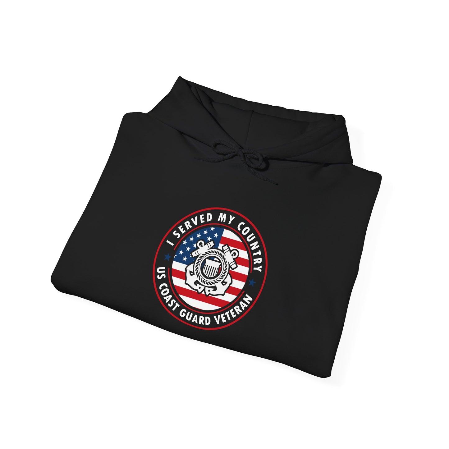 I Served My Country US Coast Guard Veteran Hoodie