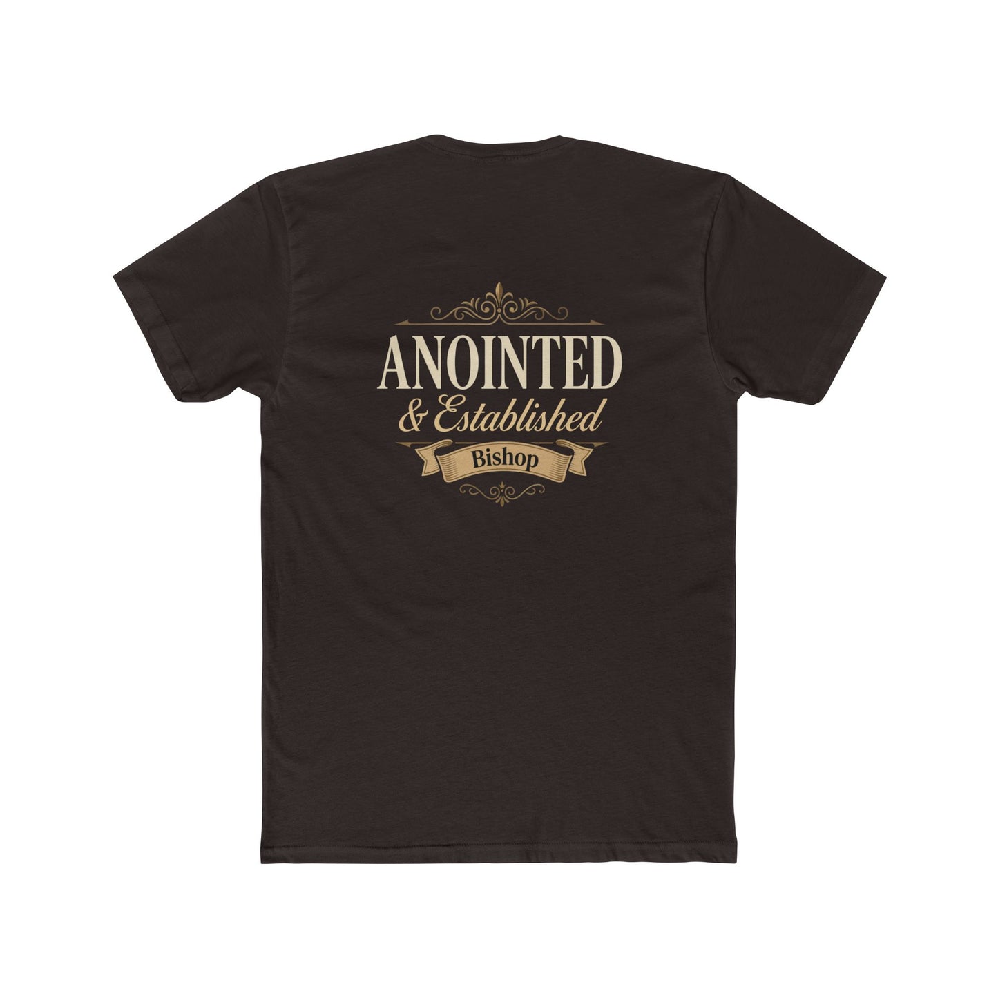 Anointed & Established Bishop T-Shirt — Christian Ministry Tee