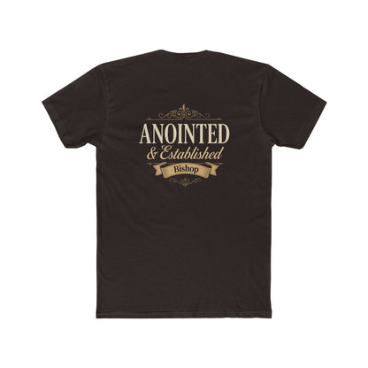 Anointed & Established Bishop T-Shirt — Christian Ministry Tee
