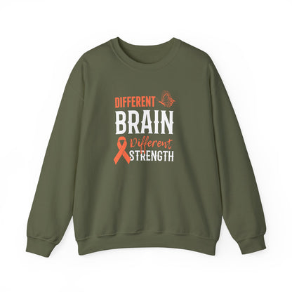 Different Brain Different Strength Crewneck Sweatshirt