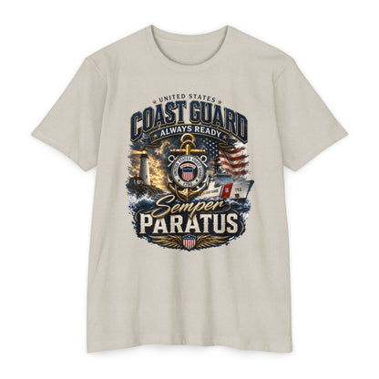 Coast Guard Semper Paratus T-Shirt – U.S. Coast Guard Veteran Tee