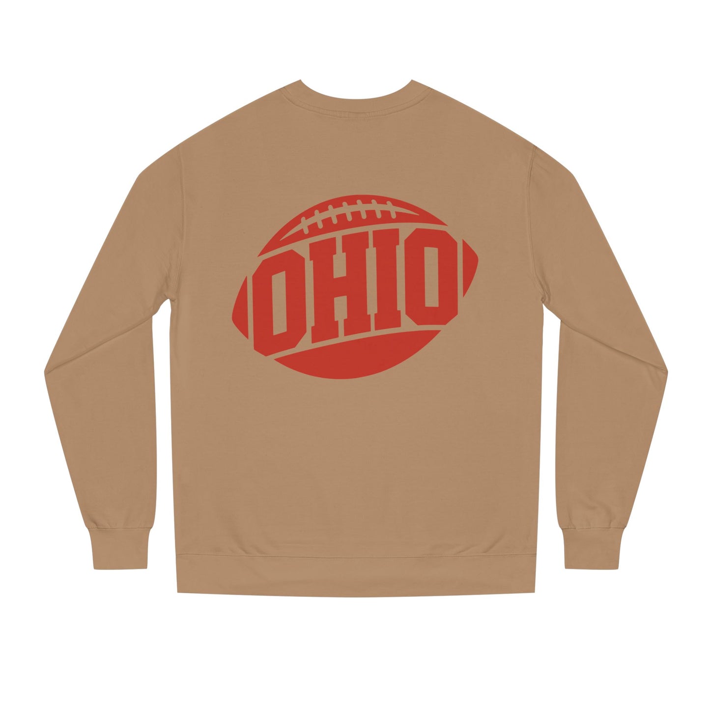 Ohio Football Crewneck Sweatshirt — Vintage Collegiate Game Day Pullover