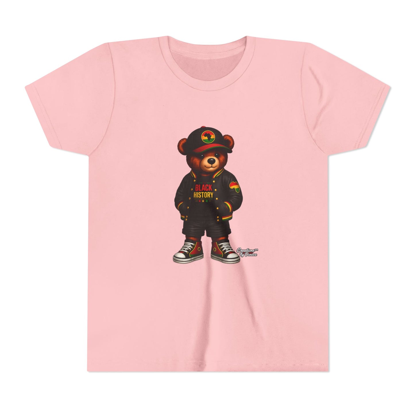 Kids 'Black History' Streetwear Bear Tee
