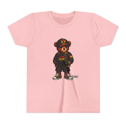 Kids 'Black History' Streetwear Bear Tee