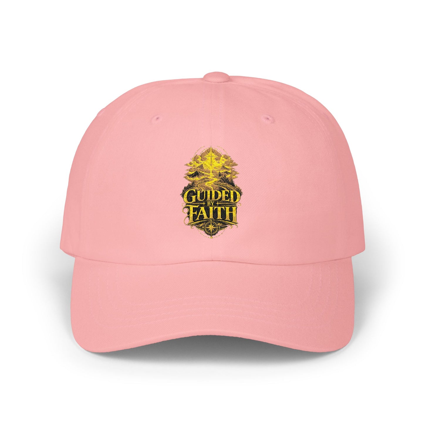 Dad Cap - "Guided Faith" Embroidered Baseball Hat