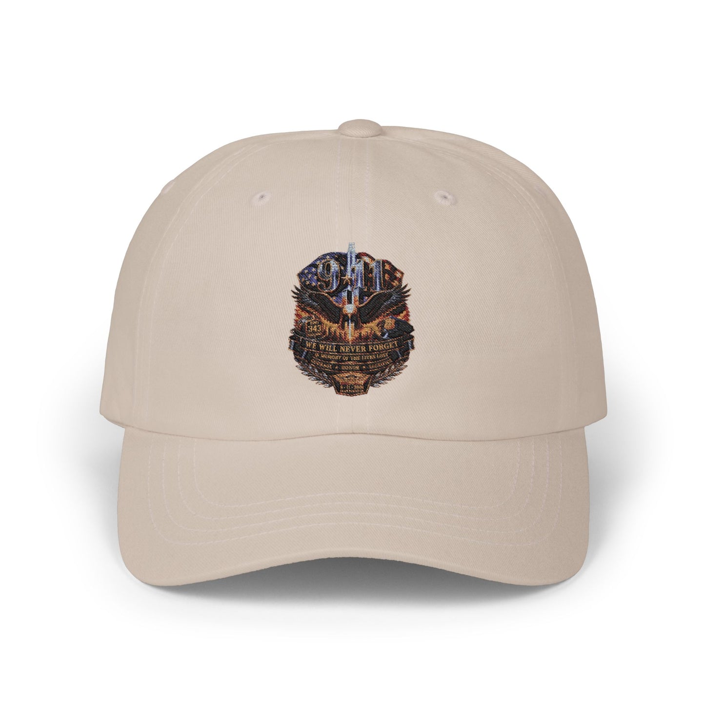 Vintage Embroidered Helmet Dad Cap
