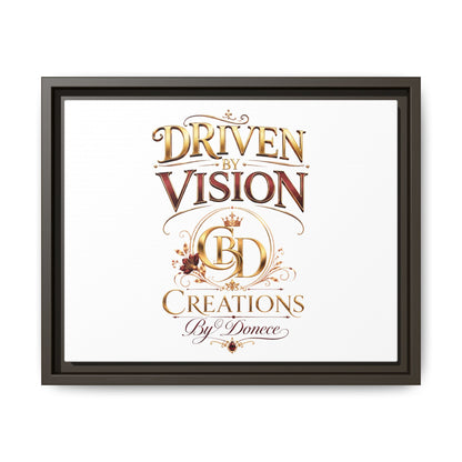 Driven by Vision Framed Canvas Wall Art