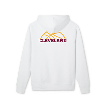 Cleveland Basketball Hoodie — Retro Hoop Logo Pullover