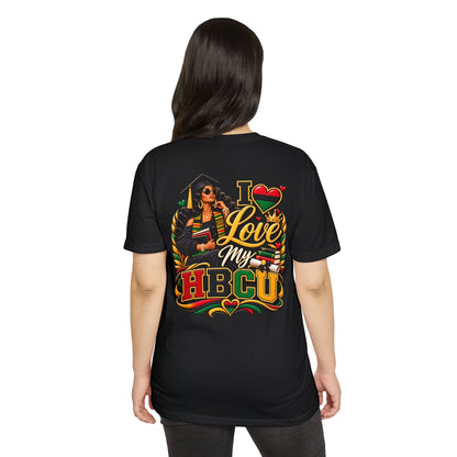 I Love My HBCU T-Shirt — Black Graduate Pride Graphic Tee