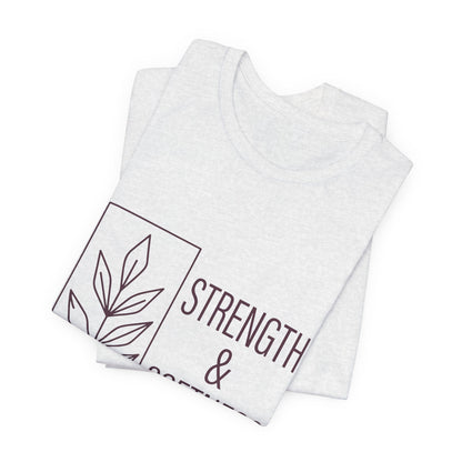 Strength & Softness Tee — First Lady Inspirational Graphic T-Shirt