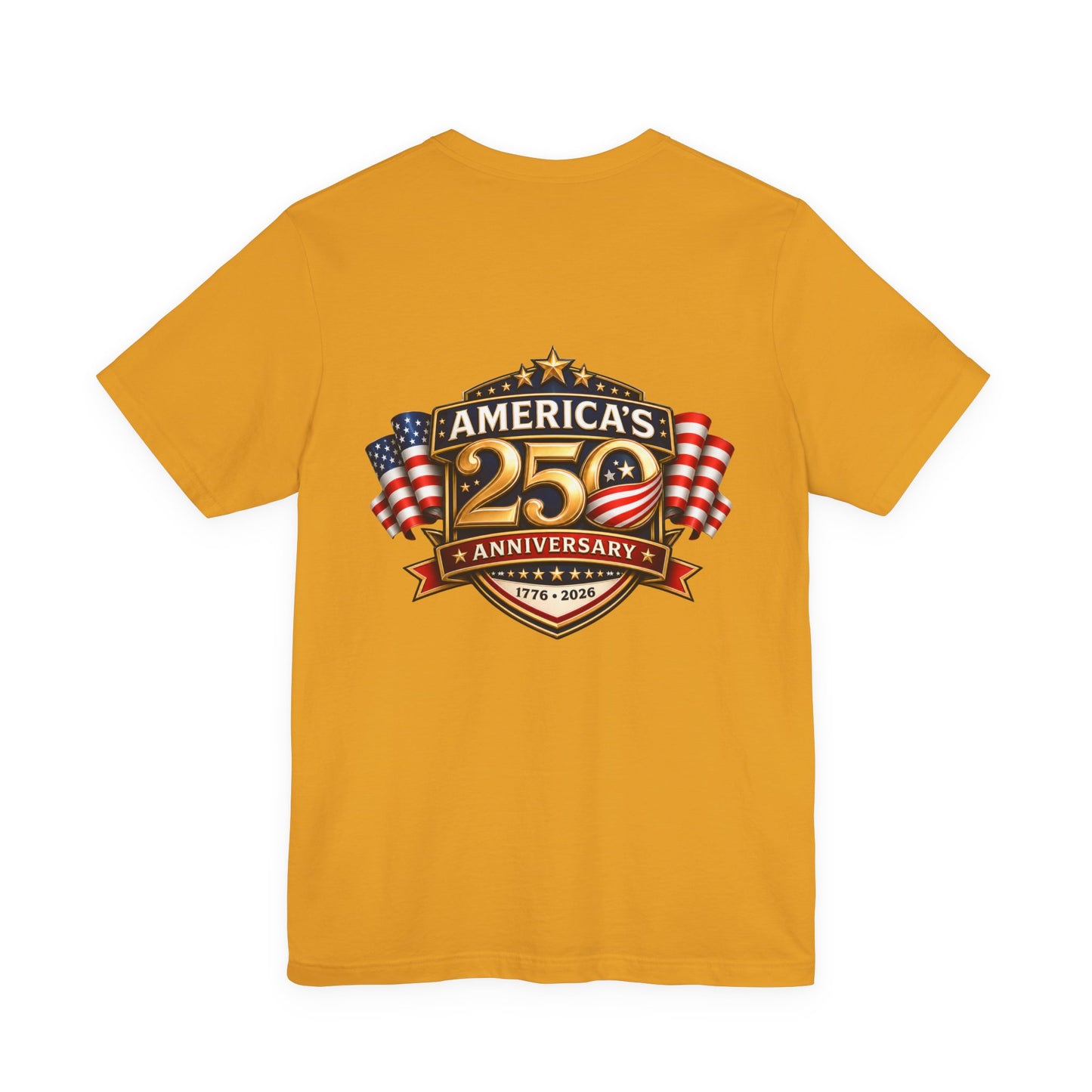 America's 250th Anniversary T-Shirt – 1776–2026 Patriotic USA Flag Tee