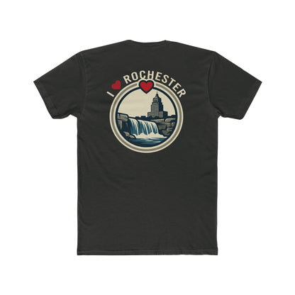 Rochester Heart Graphic Tee — I  Rochester Cityscape T-Shirt
