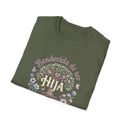 "Bendecida de ser Hija" T-Shirt