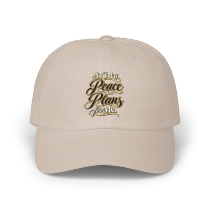 Dad Cap — "Be Kind, Brave, Gracious, Be You" Gold Script Embroidered Baseball Hat