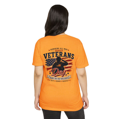 Veterans Day Tribute T-Shirt — Honoring All Who Served