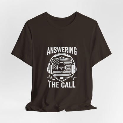 Answering the Call T-Shirt — EMS/First Responder Tribute Tee
