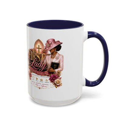 First Lady Church Coffee Mug — Inspirational Faith & Sunday Best Design