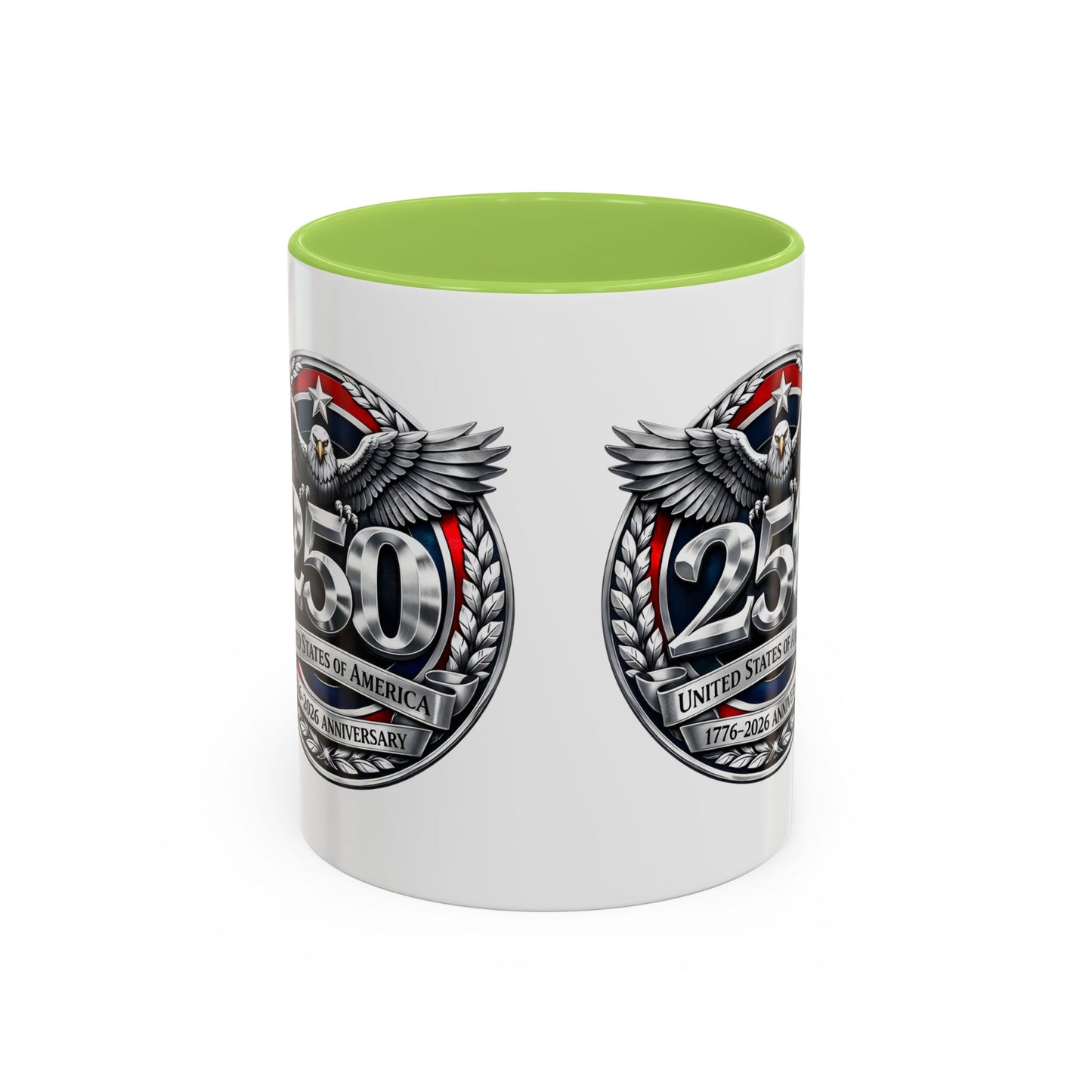 250th USA Bicentennial Eagle Coffee Mug — 1776–2026 Anniversary Accent Mug