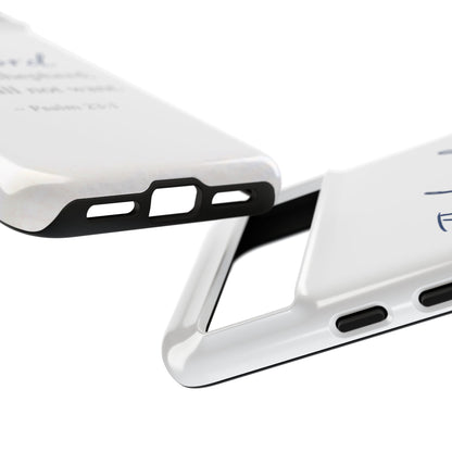 Psalm 23:1 Phone Case — "The Lord is my shepherd; I shall not want" Christian Protective Cover