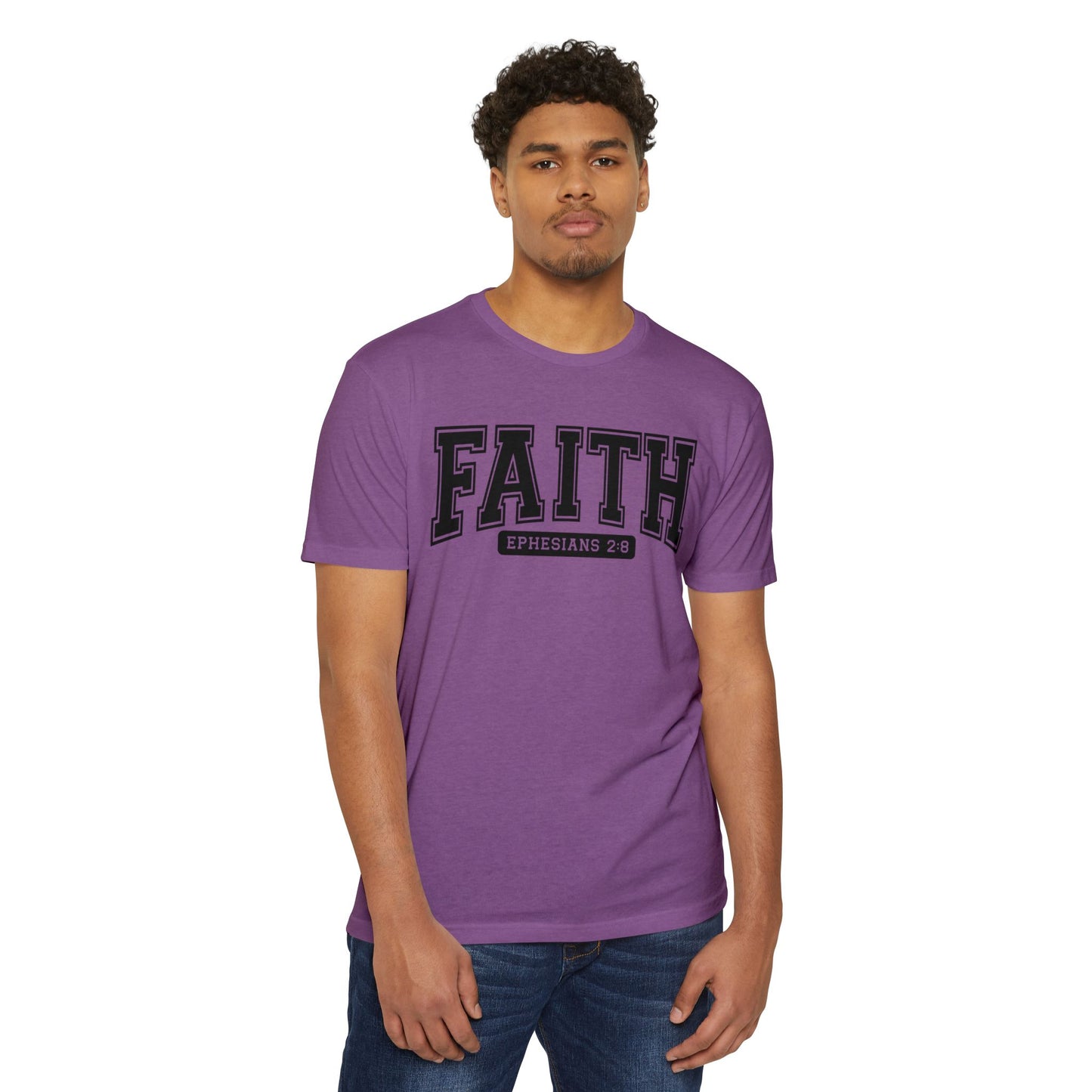 Faith Ephesians 2:8 Tee — Inspirational Christian T-Shirt