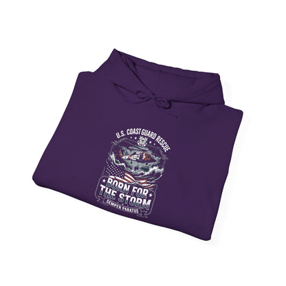 U.S Coast Guard Rescue Born for the Storm Hoodie