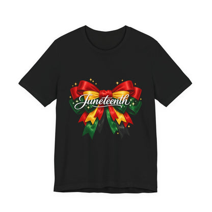 Juneteenth Ribbon Tee — Juneteenth Celebration T-Shirt