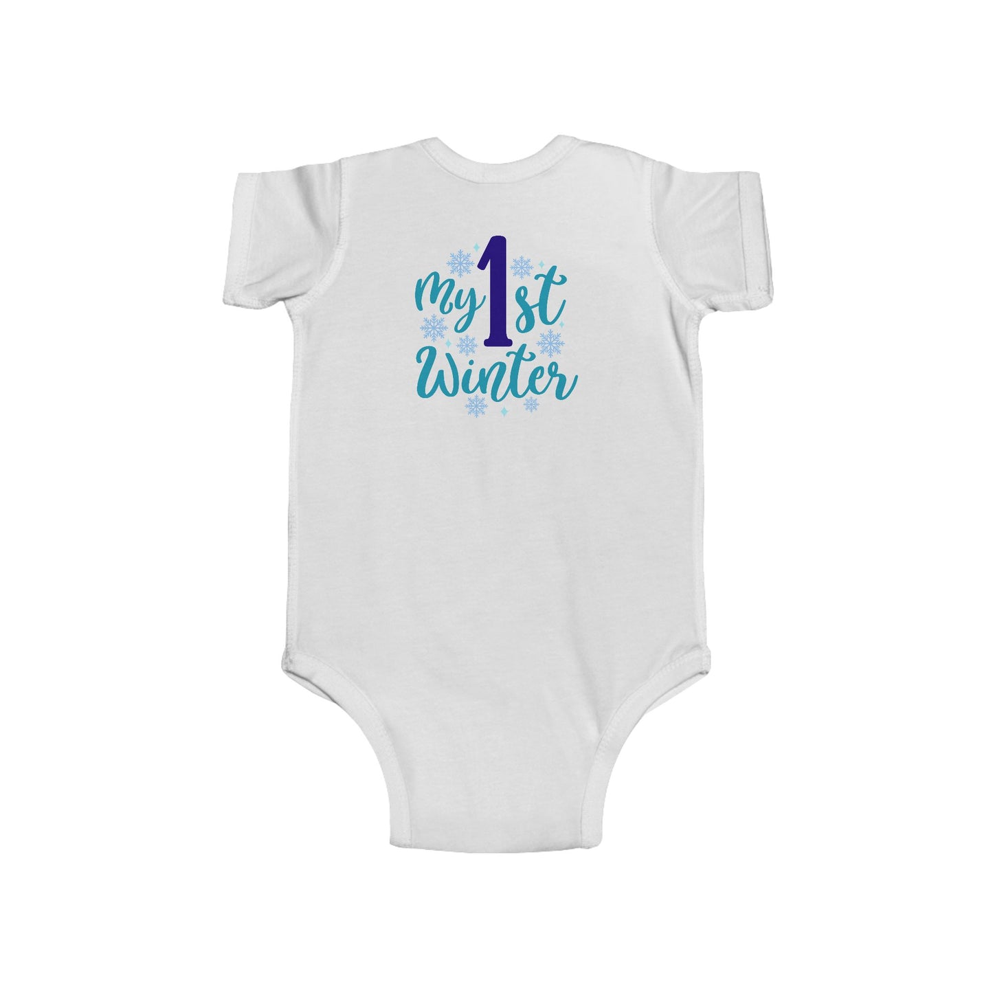 My 1st Winter Baby Bodysuit – Infant First Winter Onesie