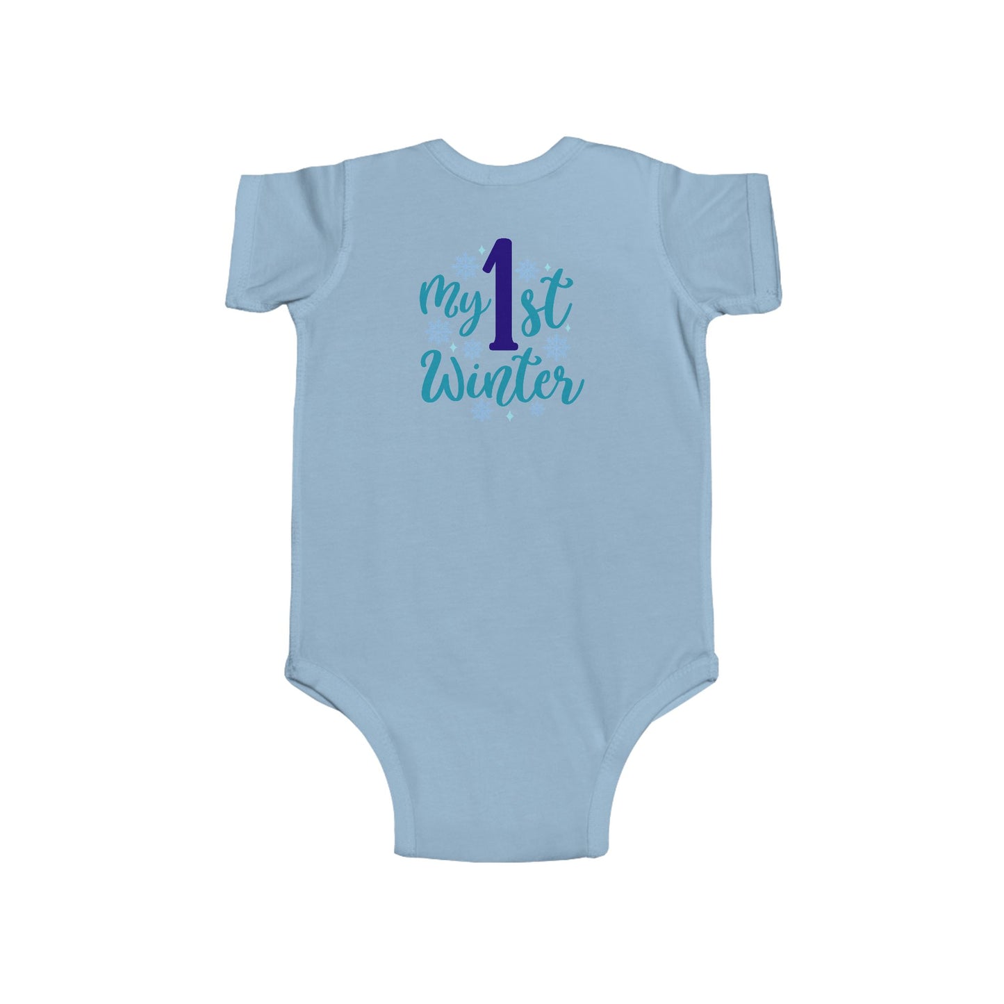 My 1st Winter Baby Bodysuit – Infant First Winter Onesie