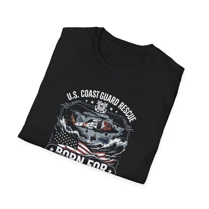 U.S Coast Guard Rescue Born for the Storm T-Shirt