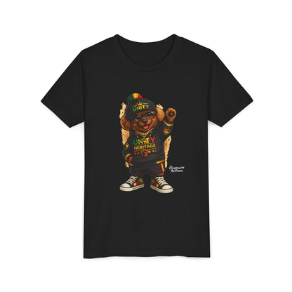 Kids Unity Heritage Tee — Youth Short Sleeve Shirt with 'Unity' Design