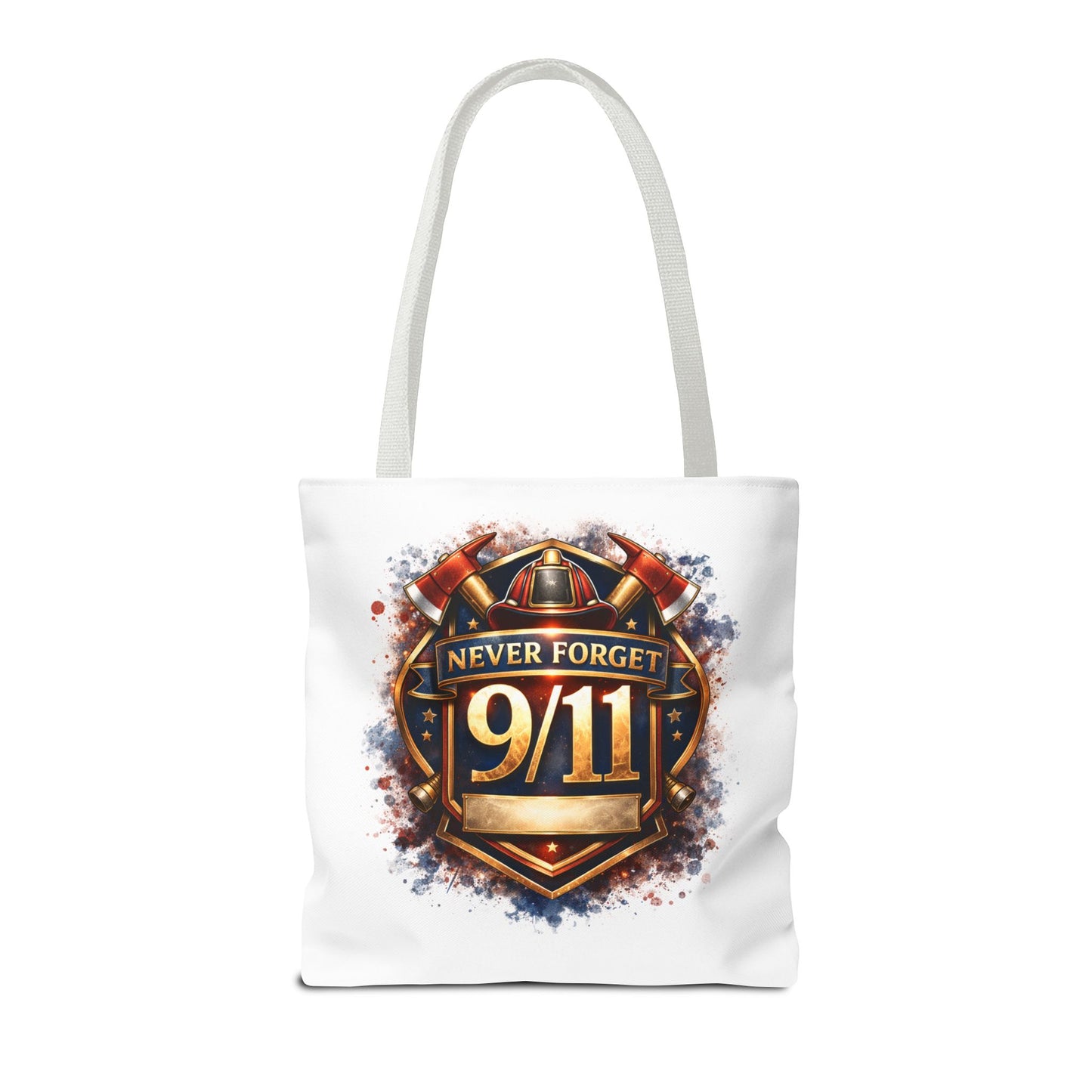 Never Forget 9/11 Memorial Tote Bag