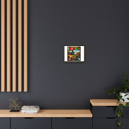 Juneteenth Comic Art Canvas - Framed Matte Wall Decor